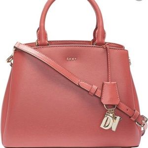 DKNY Paige MD Satchel/ Pink (Salmon)